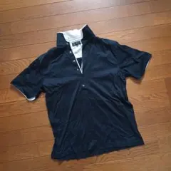 m*i様 MICHEL KLEIN homme　黒　ポロシャツのサムネイル