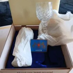 手切りボヘミアン ワイングラス 新品２客