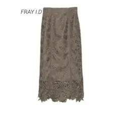 FRAY I.D ラメフラワーレーススカート