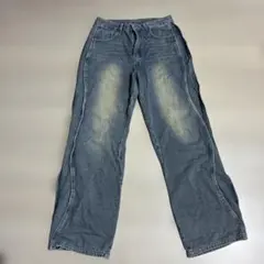 Dazy デニムパンツ Lサイズ　シーイン　ワイドレッグデニムのサムネイル