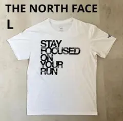 THE NORTH FACE ザノースフェイス 半袖 Tシャツ ロゴ 白 L