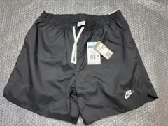 新品 Mサイズ 黒 ナイキ ハーフパンツ NSW SPE ウーブンフローショーツ