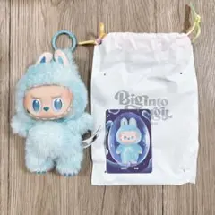 ラブブ ぬいぐるみ 水色 HOPE 希望