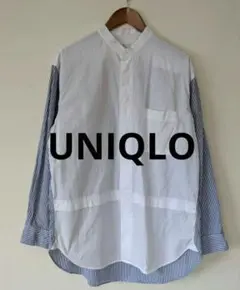 UNIQLO+Jユニクロ スーピマコットンオーバーサイズスタンドカラーシャツ