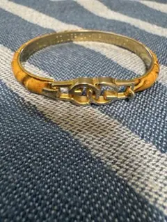 オールドグッチ GUCCI バングル 24K GP ゴールド 刻印のサムネイル