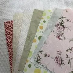 生地　カットクロス　7枚　22✖️22