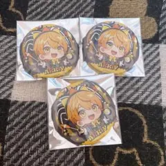 AMPTAK×COLORS あっきぃ 2025 ハロウィン デフォ 缶バッジ