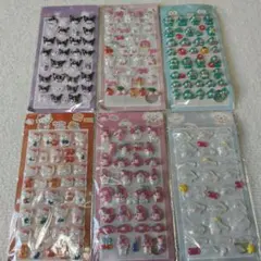 サンリオシール ぷくぷく6枚3D