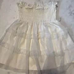 MAJESTIC LEGON チュールチューブトップス