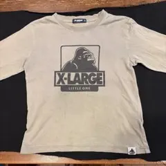 X-LARGE KIDS エクストララージ キッズ ロンT 130 ゴリラロゴ