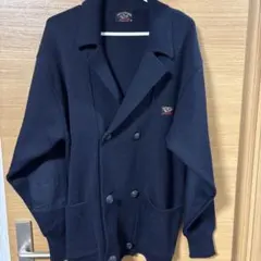 美品 J.PRESS ジェイプレス カーディガン ショールカラー 紺 LL - メルカリ