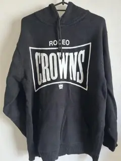 RODEO CROWNS ブラック フーディ