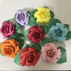 Jack様専用】折り紙 ミニ薔薇 ピンク系16個、赤とオレンジ追加 - メルカリ