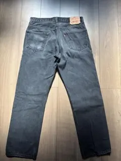 LEVIS 505 W34 USA製　ブラックデニム