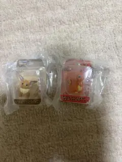 ポケットモンスター ポケプラブリスターマスコットチャーム　イーブイ&ヒトカゲ