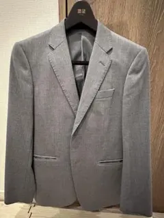 ユニクロ　ストレッチウールスリムジャケット グレー　SIZE 42
