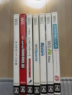 wiiソフト7本セット