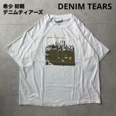 初期 希少 denim tears デニムティアーズ Ｔシャツ XXLサイズ