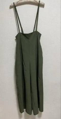 オリーブグリーンサロペット