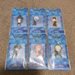 呪術廻戦５周年　ラバーマスコット 全6種セット　ラウンドワン限定