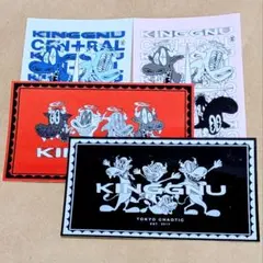 King Gnu キングヌー ステッカー 全4種セット セブンイレブンのサムネイル