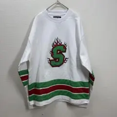1193 SUPPLIER FIRE LOGO LS TEE White Sのサムネイル