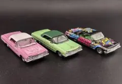 Chevrolet Impala ローライダー インパラ 3台セット 1/64 - メルカリ