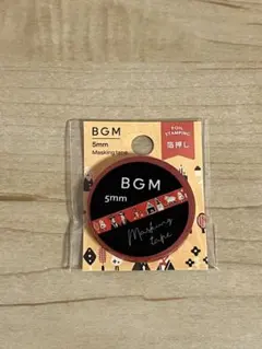 BGM 5mm×5m巻 マスキングテープ 箔押し/アルプスのサムネイル