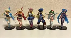 マクロスF ヒロインスピリッツ HALF AGE GIRLS フィギュア 6個