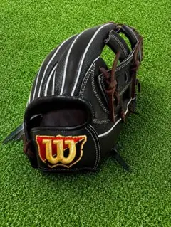 Wilson 軟式野球用グローブ ブラック×タン - メルカリ
