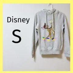 0146 ディズニー Disney バンビ S グレー パーカー トレーナーのサムネイル