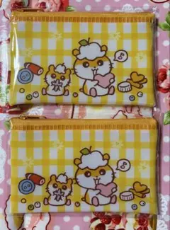 サンリオキャラクターズ フラットポーチ コロコロクリリン 2個セット