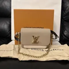 Louis Vuitton ロックミーショルダーバッグ ベージュ×ブルー