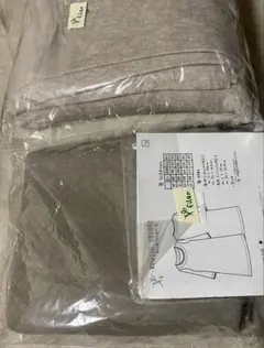 Filer ピッサキルト ライトカーキ ベージュ 裏毛モカ