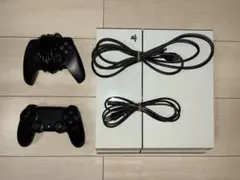 動作確認済 PS4 本体 CUH-1100A 500GB＋有線コントローラー付