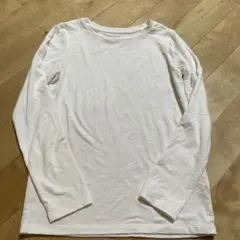 HEATTECH 長袖カットソー 150サイズ ホワイト　極暖