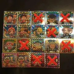 【バラ売り】超新星編 ワンピースマンチョコシール