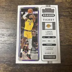 LeBron James 2022-23 Contenders カード