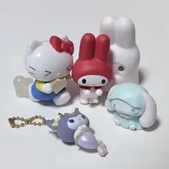 サンリオ カプセルトイ キティ マイメロ シナモン クロミ おばけごっこ