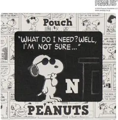 PEANUTS スヌーピーポーチ（アルファベットＮ）