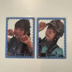 FRUITS ZIPPER ふるっぱー 真中まな トレカ 2枚セット