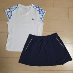 【値引き】ellesse　テニス　T シャツ、スコート