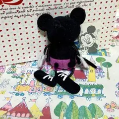 モノコムサ×ディズニー コラボ ミッキーマウス ループ チェーンマスコット人形