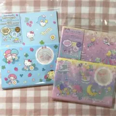 サンリオ キティ キキララ サム レターセット お手紙 便箋 封筒 ダイソー