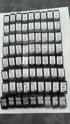 キャノン　Canon 使用済みインク　72 個　純正