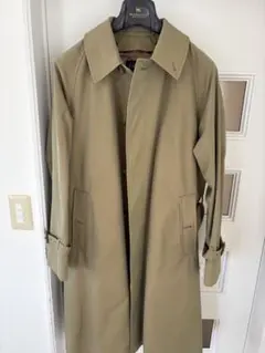 CONCETTO ビームスf別注M ステンカラーコート オリーブグリーン