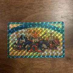 美品】SDガンダムクラブ メンバーズカード コミックボンボン - メルカリ