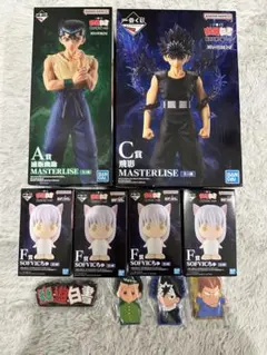 幽遊白書　一番くじ　A賞浦飯幽助C賞飛影　まとめ売り