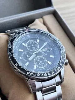 SEIKO SNA411P1 パイロット アラーム クロノグラフ 200m - メルカリ