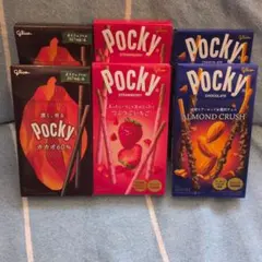 ポッキー 6箱セット アーモンド ストロベリー カカオ